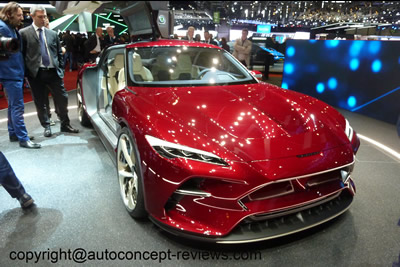 Italdesign DaVinci electric concept car 